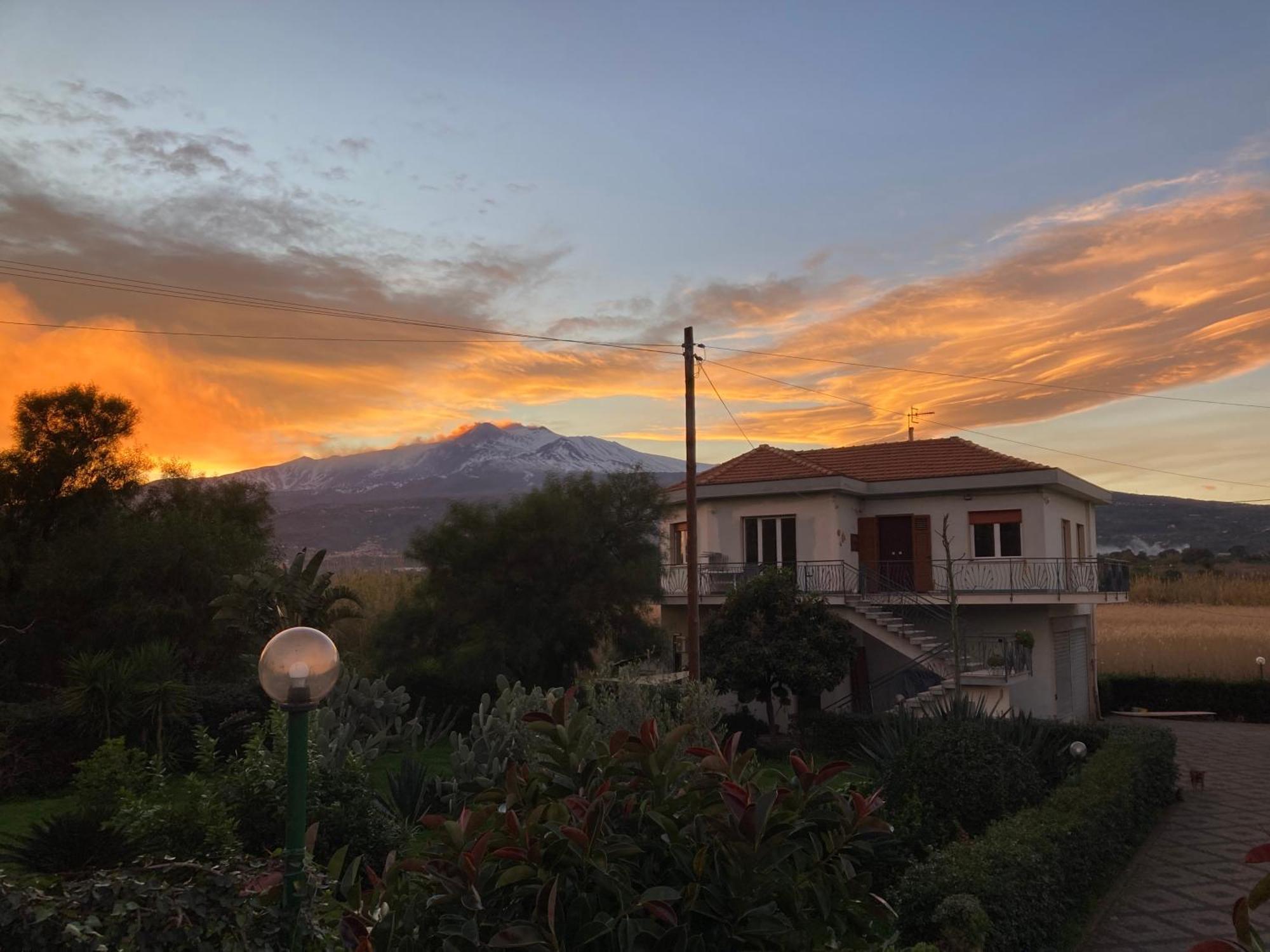 Villa Con Piscina Esclusiva Vista Etna Mascali Exterior foto